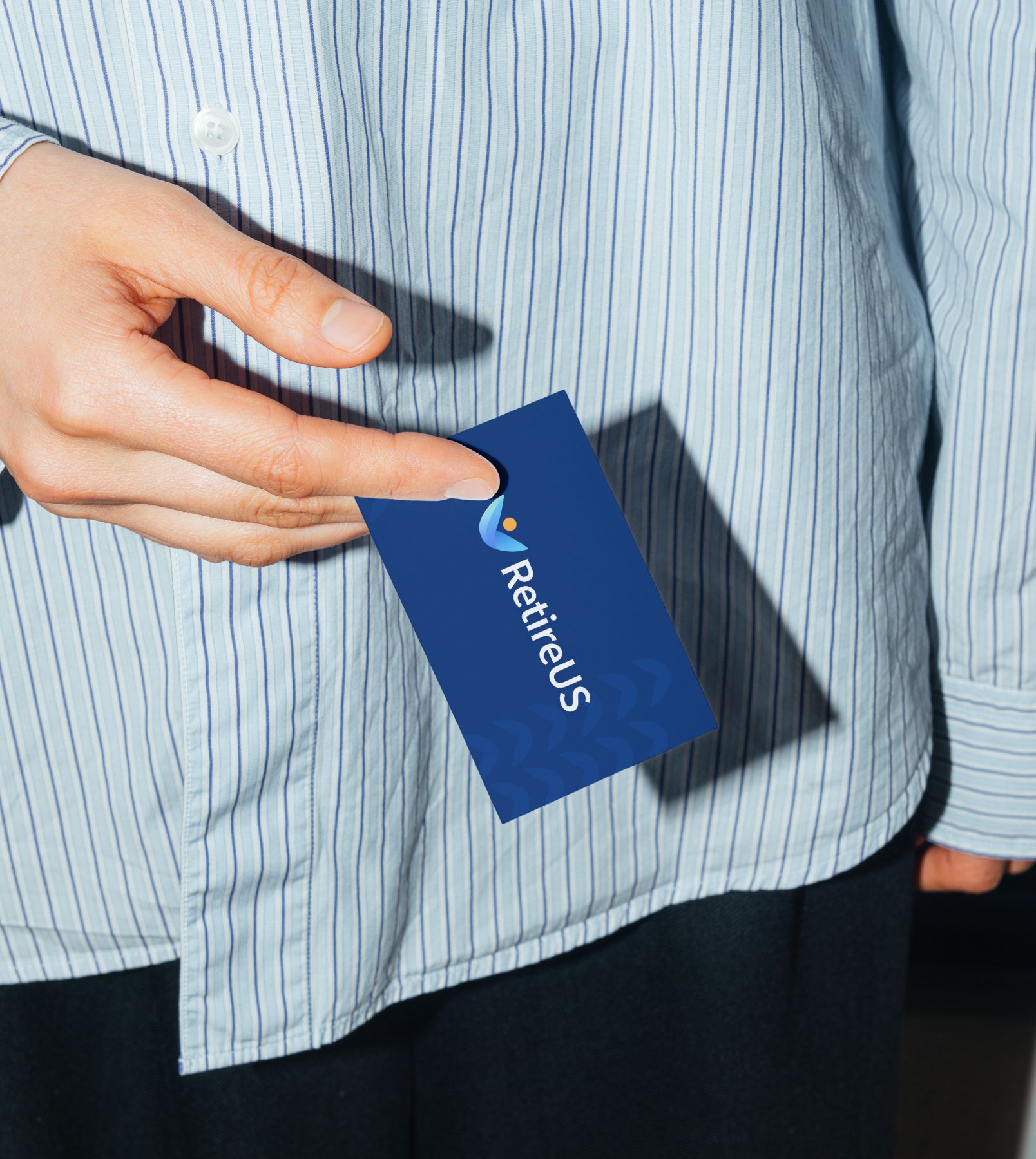 Retire US business card