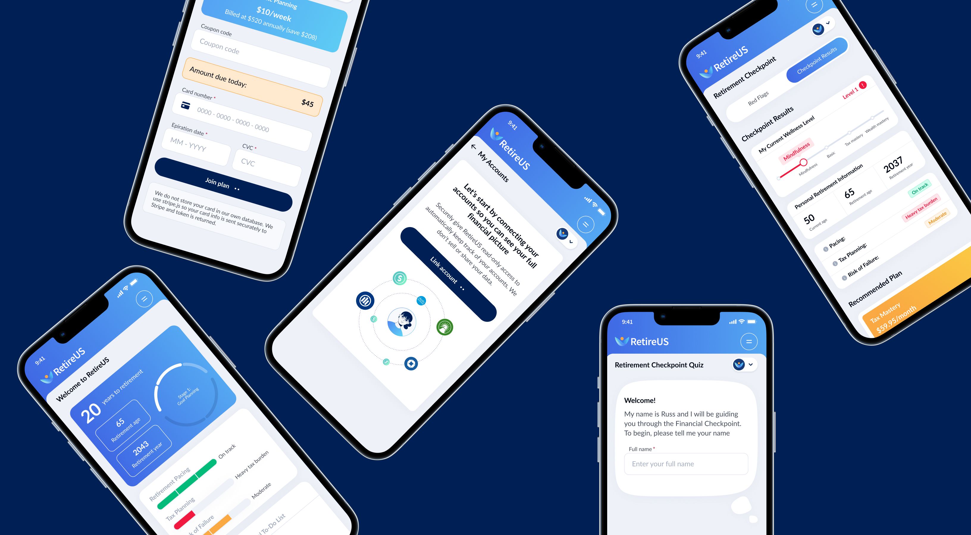 Retire US mobile design