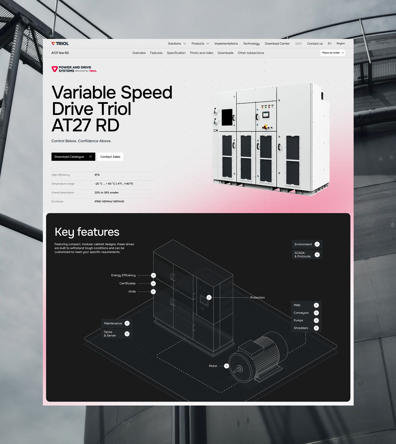 Triol product design