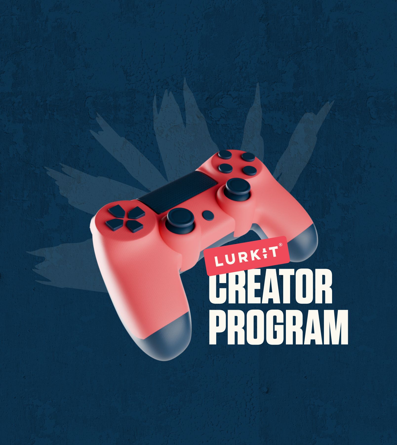 Lurkit visual identity gamepad