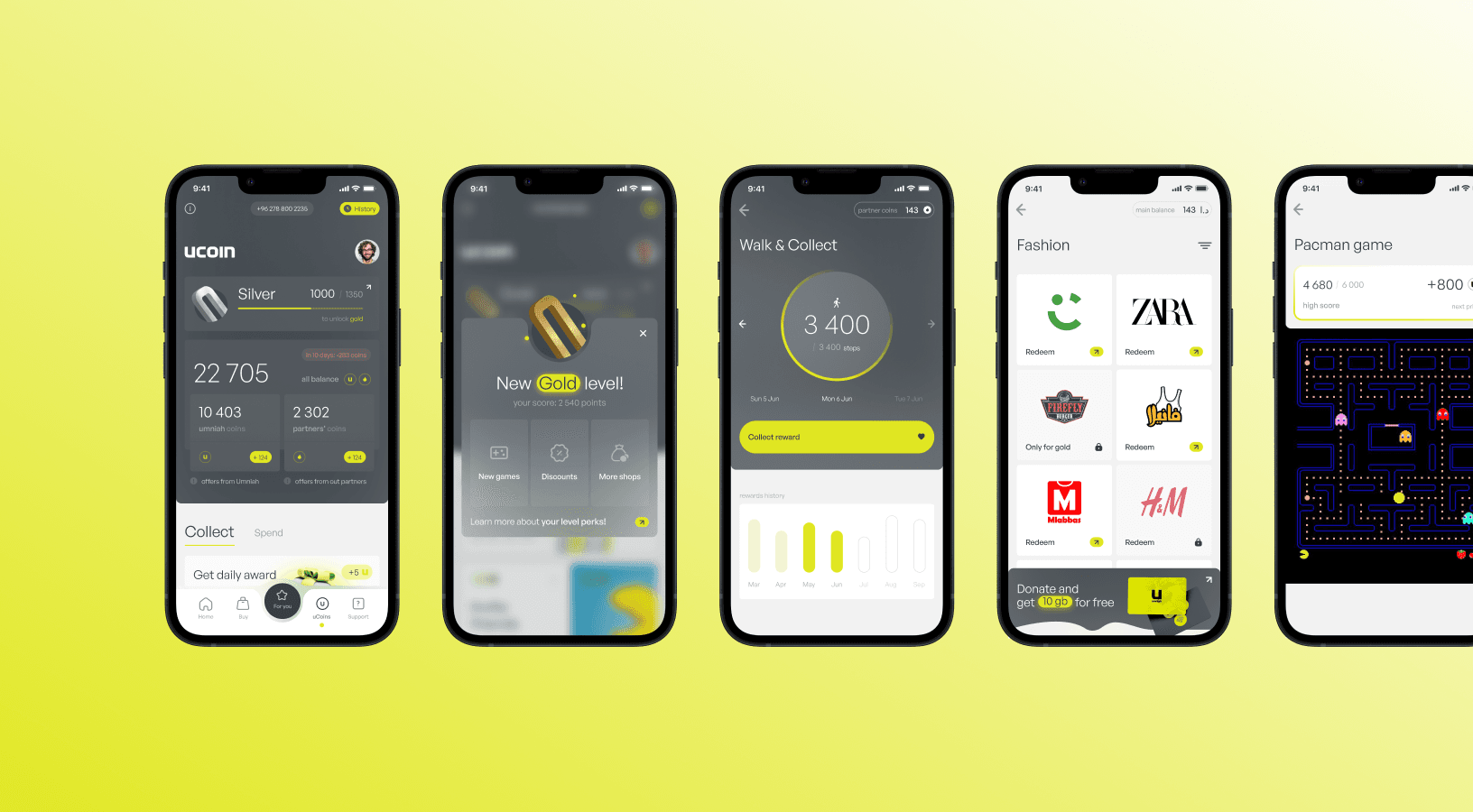 Umniah app UX/UI design